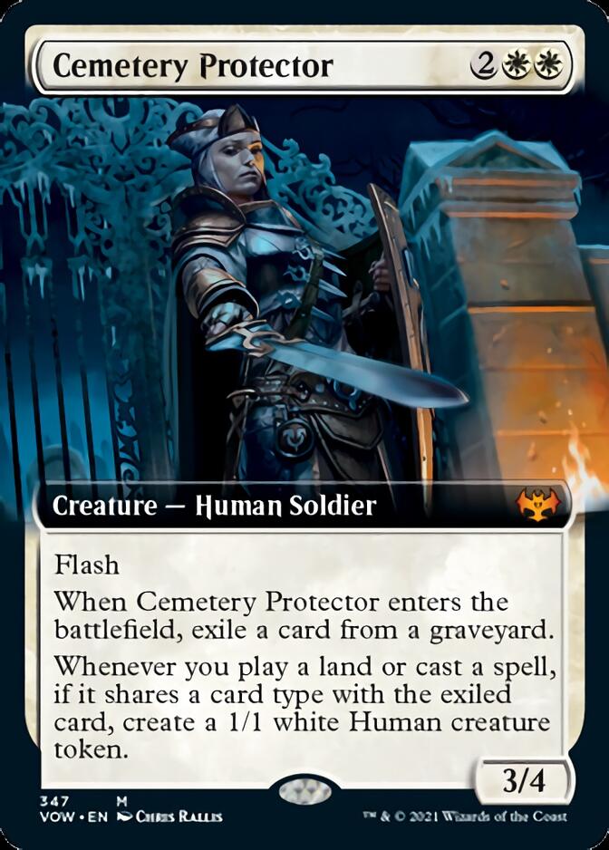 Cemetery Protector (Extended Art) [Innistrad: Crimson Vow] | Clutch Gaming