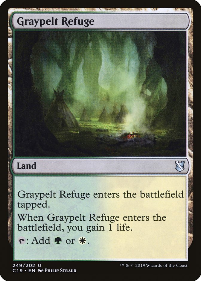 Graypelt Refuge [Commander 2019] | Clutch Gaming