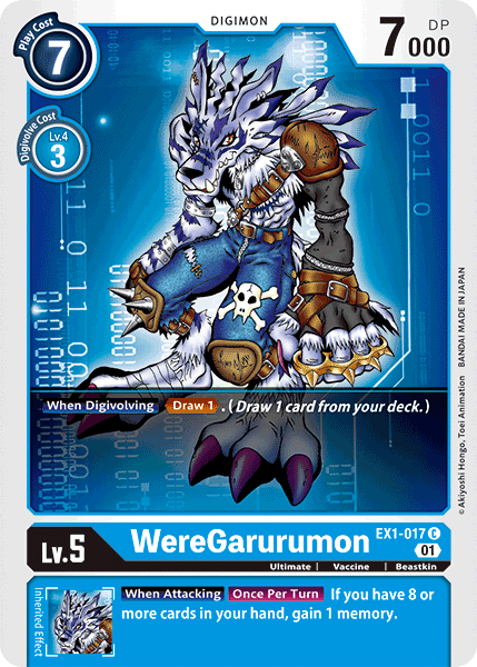 WereGarurumon [EX1-017] [Classic Collection] | Clutch Gaming