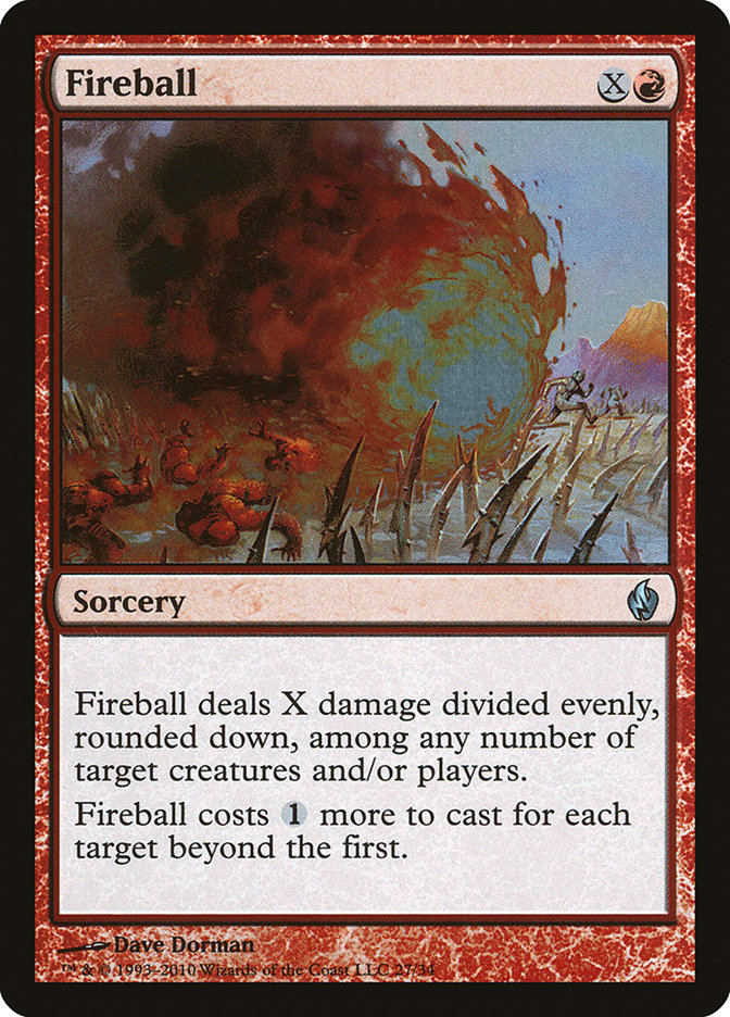 Fireball [Premium Deck Series: Fire and Lightning] | Clutch Gaming