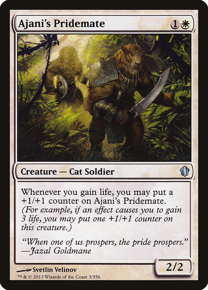 Ajani's Pridemate [Commander 2013] | Clutch Gaming