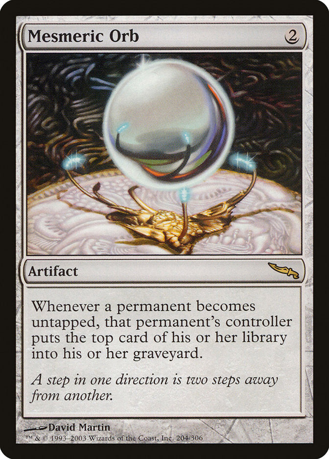 Mesmeric Orb [Mirrodin] | Clutch Gaming