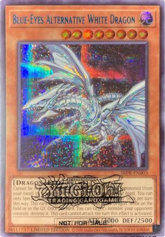 Blue-Eyes Alternative White Dragon [SBPR-EN003] Secret Rare | Clutch Gaming