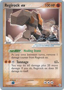 Regirock ex (98/101) (Mewtrick - Jason Klaczynski) [World Championships 2006] | Clutch Gaming