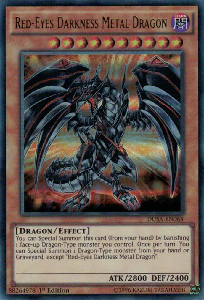 Red-Eyes Darkness Metal Dragon [DUSA-EN068] Ultra Rare | Clutch Gaming