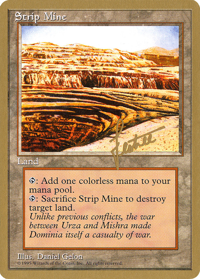 Strip Mine (Bertrand Lestree) [Pro Tour Collector Set] | Clutch Gaming
