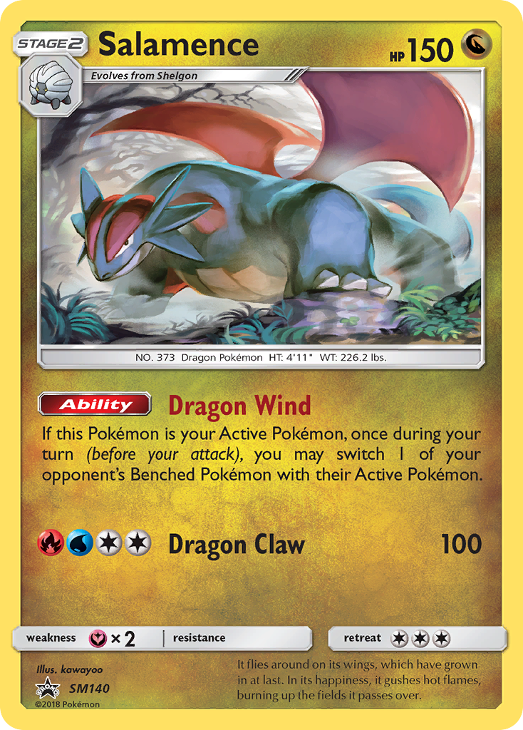 Salamence (SM140) [Sun & Moon: Black Star Promos] | Clutch Gaming