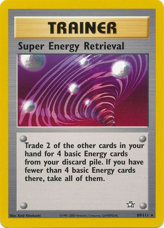 Super Energy Retrieval (89/111) [Neo Genesis Unlimited] | Clutch Gaming