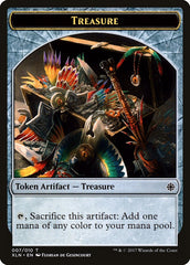 Saproling // Treasure (007) Double-Sided Token [Explorers of Ixalan Tokens] | Clutch Gaming