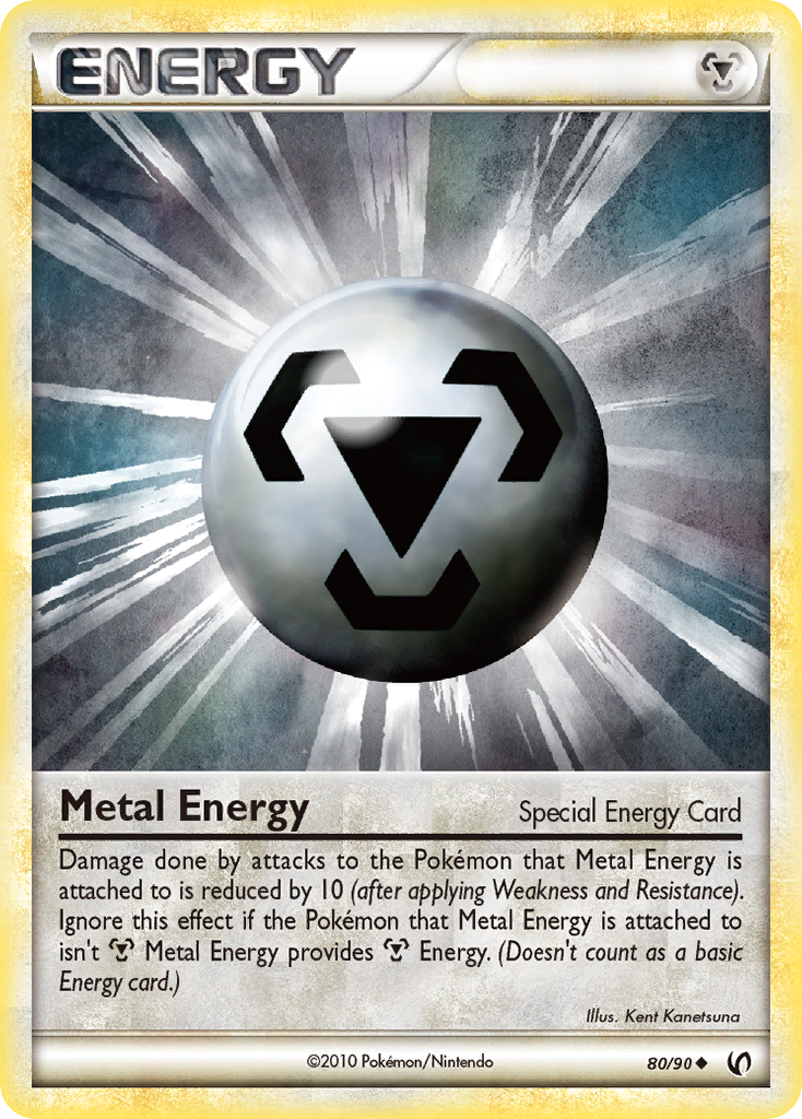 Metal Energy (80/90) [HeartGold & SoulSilver: Undaunted] | Clutch Gaming