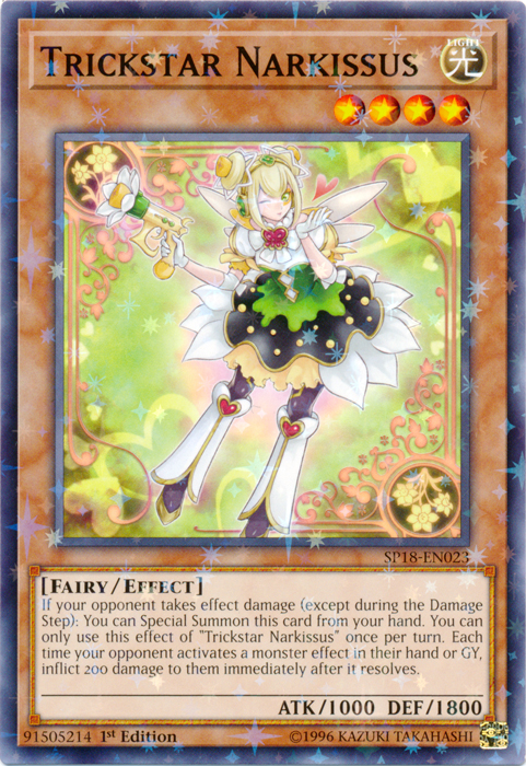 Trickstar Narkissus [SP18-EN023] Starfoil Rare | Clutch Gaming