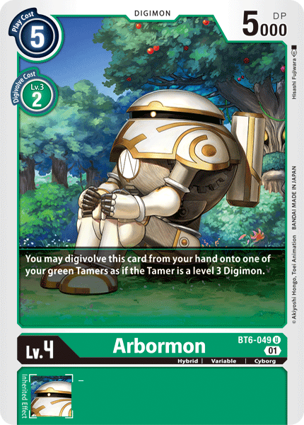 Arbormon [BT6-049] [Double Diamond] | Clutch Gaming