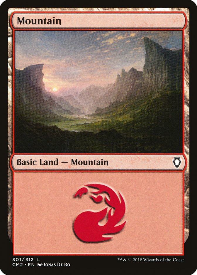 Mountain (301) [Commander Anthology Volume II] | Clutch Gaming