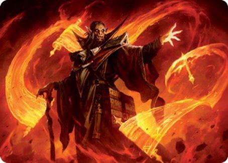 Plargg, Dean of Chaos Art Card [Strixhaven: School of Mages Art Series] | Clutch Gaming