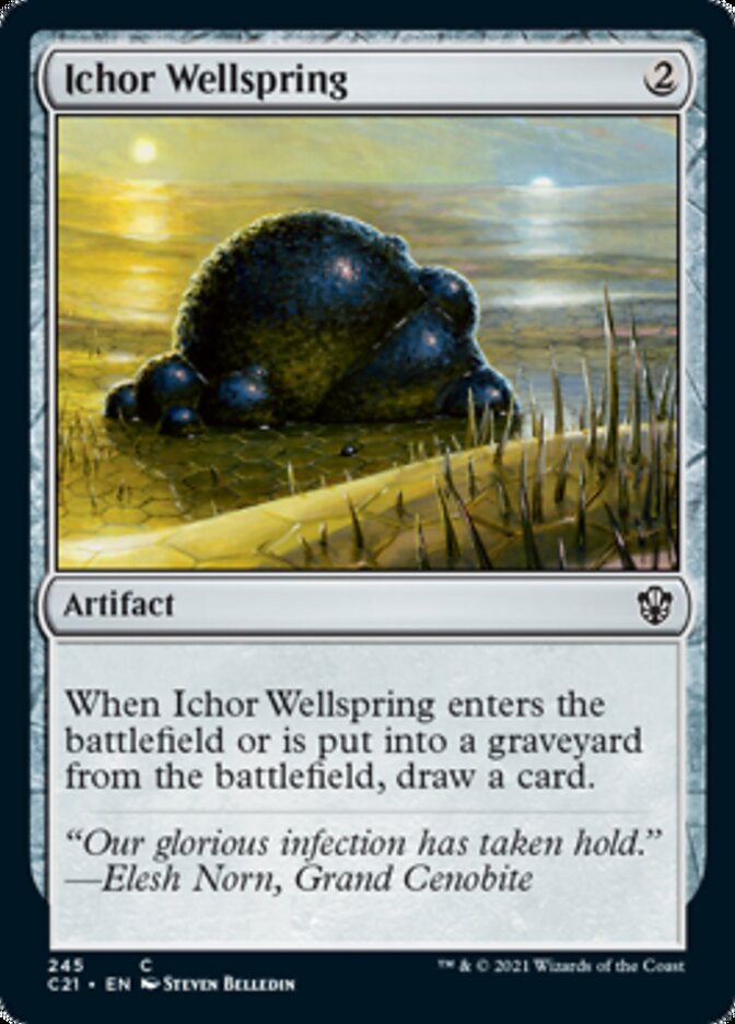 Ichor Wellspring [Commander 2021] | Clutch Gaming