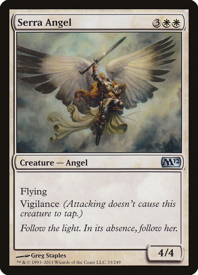 Serra Angel [Magic 2012] | Clutch Gaming