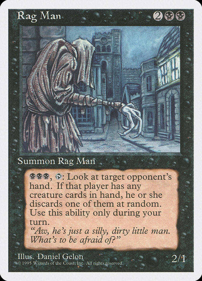 Rag Man [Fourth Edition] | Clutch Gaming