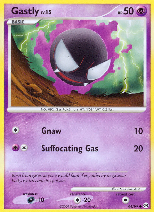 Gastly (64/99) [Platinum: Arceus] | Clutch Gaming