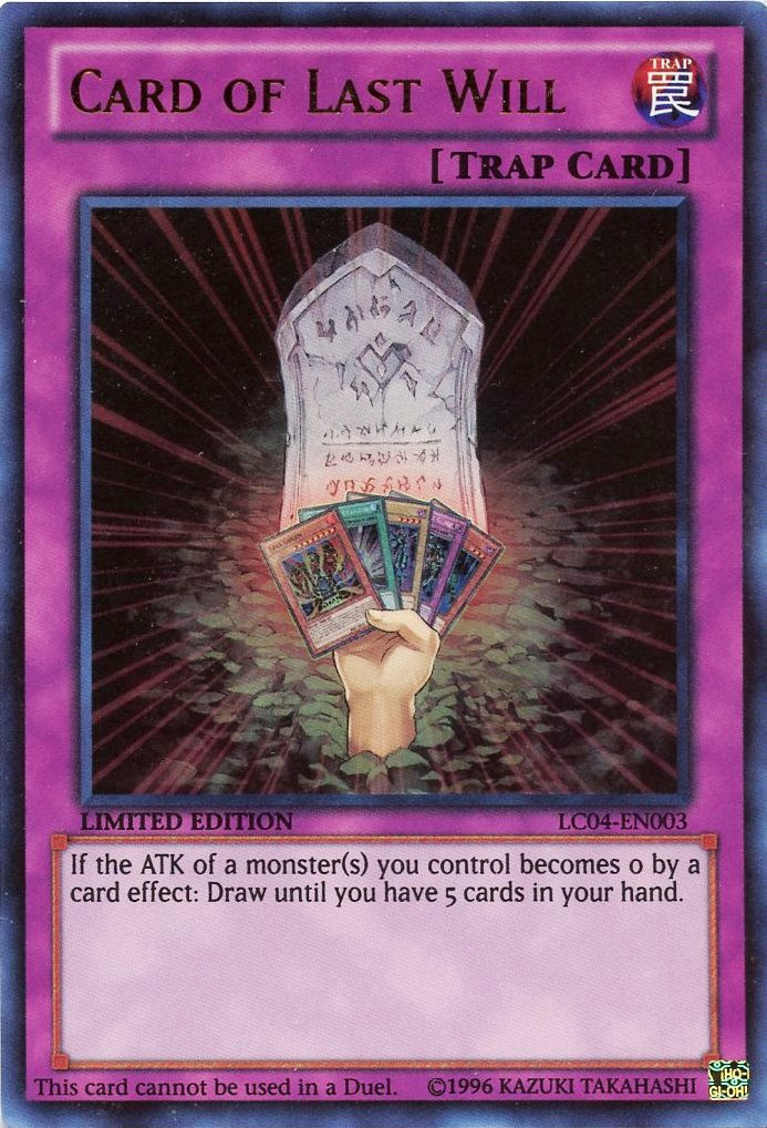 Card of Last Will [LC04-EN003] Ultra Rare | Clutch Gaming