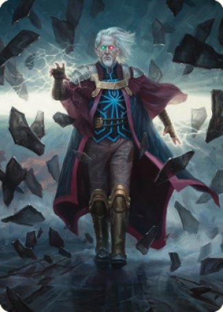 Urza, Planeswalker Art Card [The Brothers' War Art Series] | Clutch Gaming