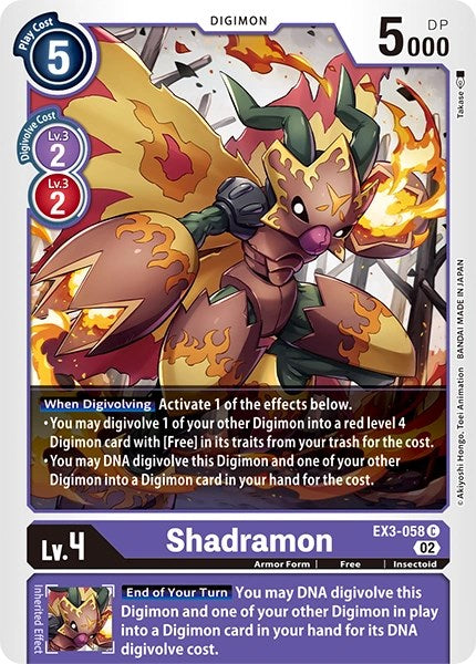 Shadramon [EX3-058] [Revision Pack Cards] | Clutch Gaming