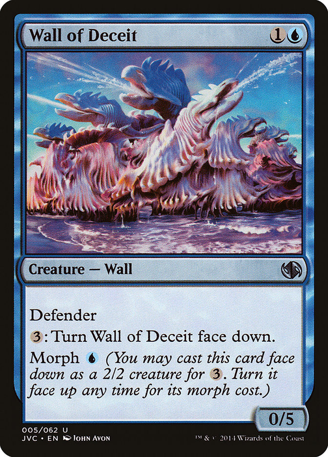 Wall of Deceit [Duel Decks Anthology] | Clutch Gaming