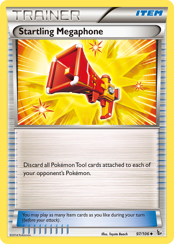 Startling Megaphone (97/106) [XY: Flashfire] | Clutch Gaming