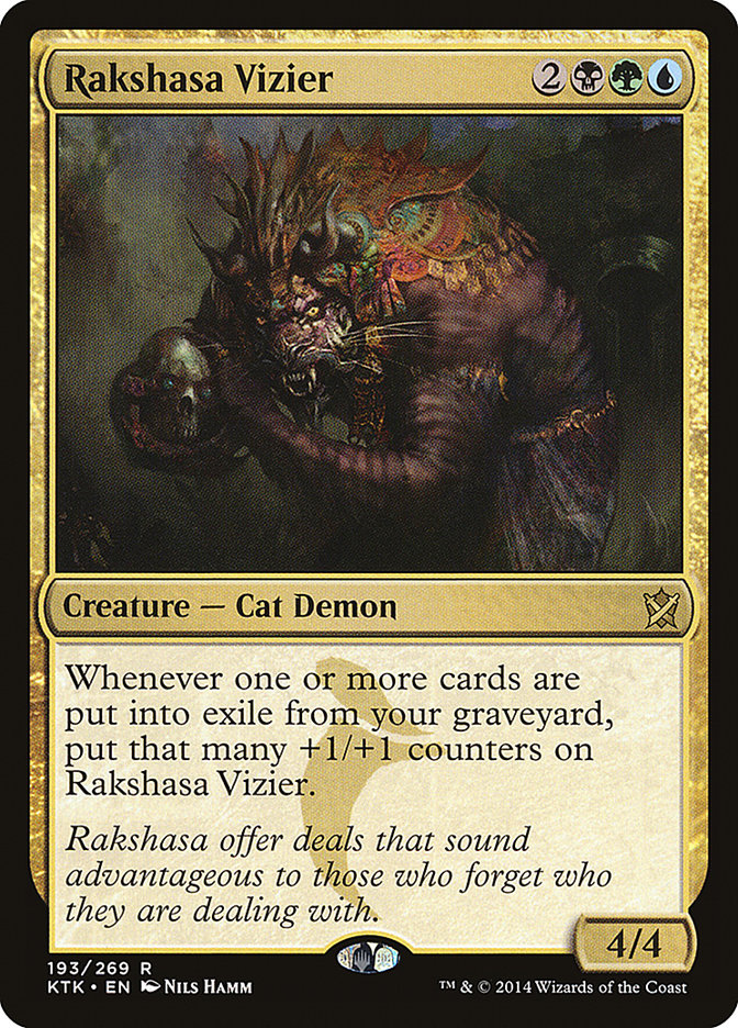 Rakshasa Vizier [Khans of Tarkir] | Clutch Gaming