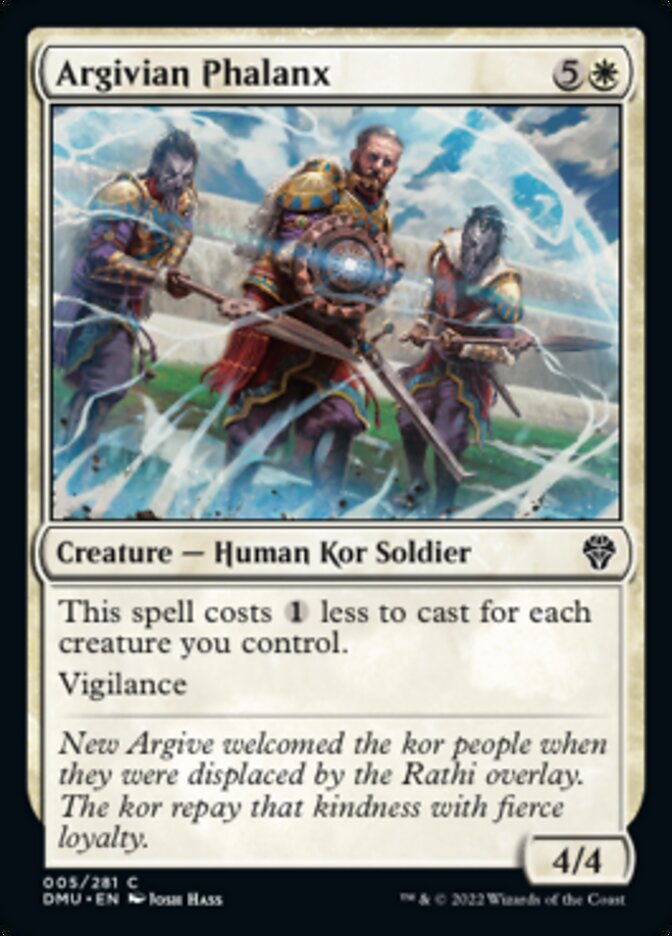 Argivian Phalanx [Dominaria United] | Clutch Gaming