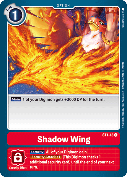 Shadow Wing [ST1-13] [Starter Deck: Gaia Red] | Clutch Gaming