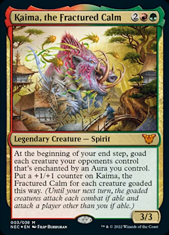 Kaima, the Fractured Calm [Kamigawa: Neon Dynasty Commander] | Clutch Gaming