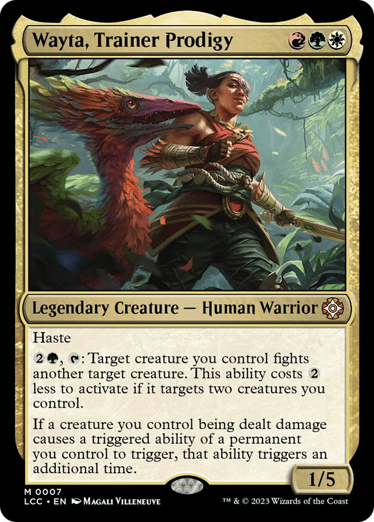 Wayta, Trainer Prodigy [The Lost Caverns of Ixalan Commander] | Clutch Gaming