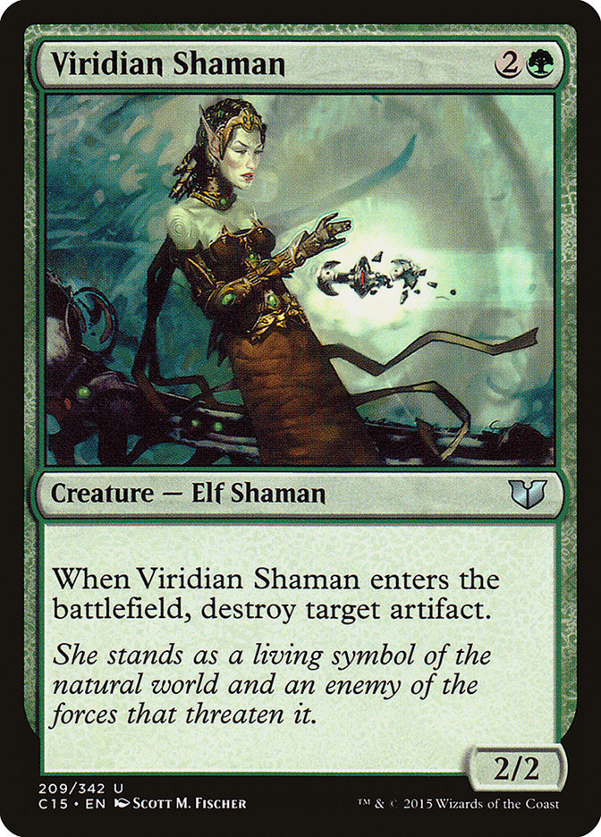 Viridian Shaman [Commander 2015] | Clutch Gaming