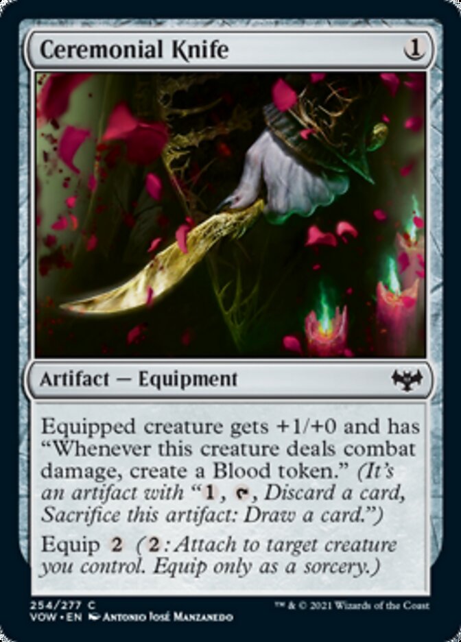 Ceremonial Knife [Innistrad: Crimson Vow] | Clutch Gaming