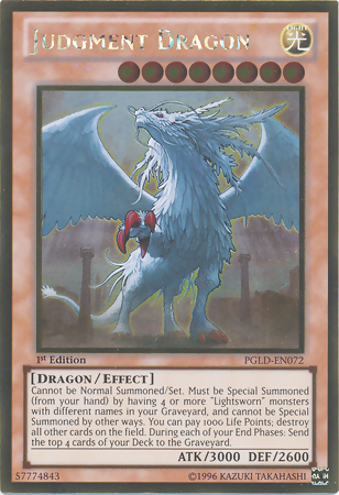 Judgment Dragon [PGLD-EN072] Gold Rare | Clutch Gaming