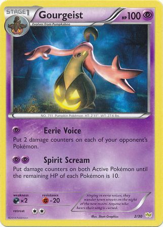 Gourgeist (2/30) [XY: Trainer Kit - Noivern] | Clutch Gaming