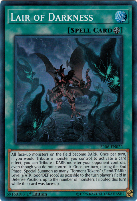 Lair of Darkness [SR06-EN022] Super Rare | Clutch Gaming