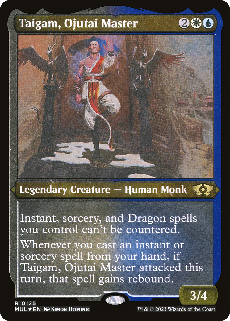 Taigam, Ojutai Master (Foil Etched) [Multiverse Legends] | Clutch Gaming