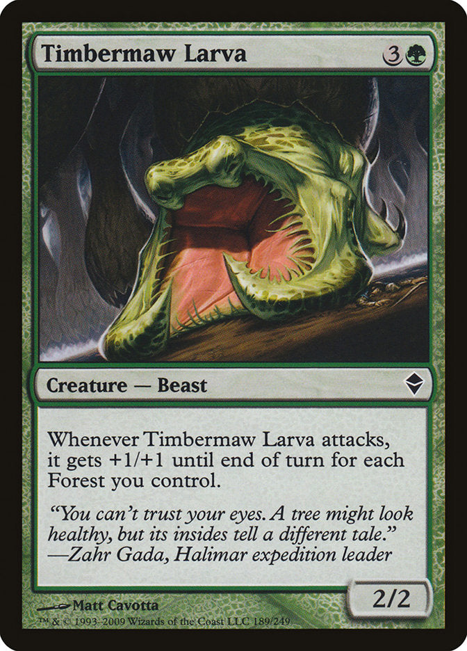 Timbermaw Larva [Zendikar] | Clutch Gaming
