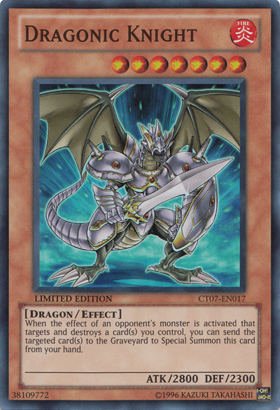 Dragonic Knight [CT07-EN017] Super Rare | Clutch Gaming