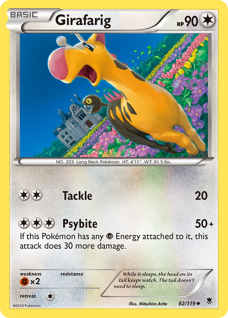 Girafarig (82/119) [XY: Phantom Forces] | Clutch Gaming