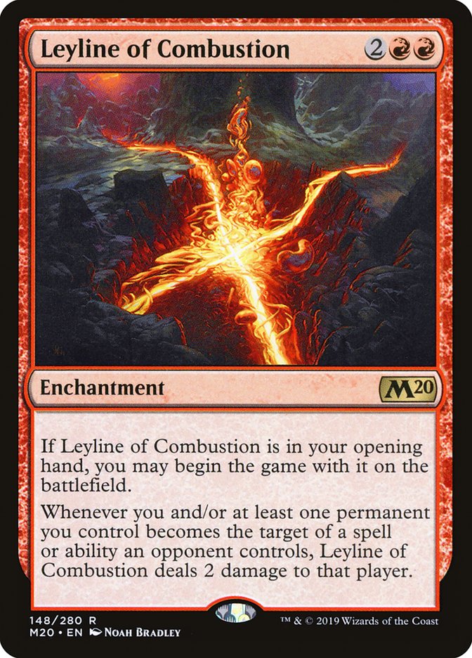 Leyline of Combustion [Core Set 2020] | Clutch Gaming