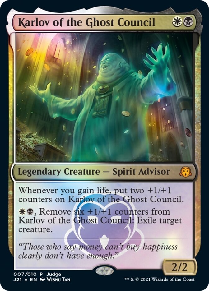 Karlov of the Ghost Council [Judge Gift Cards 2021] | Clutch Gaming