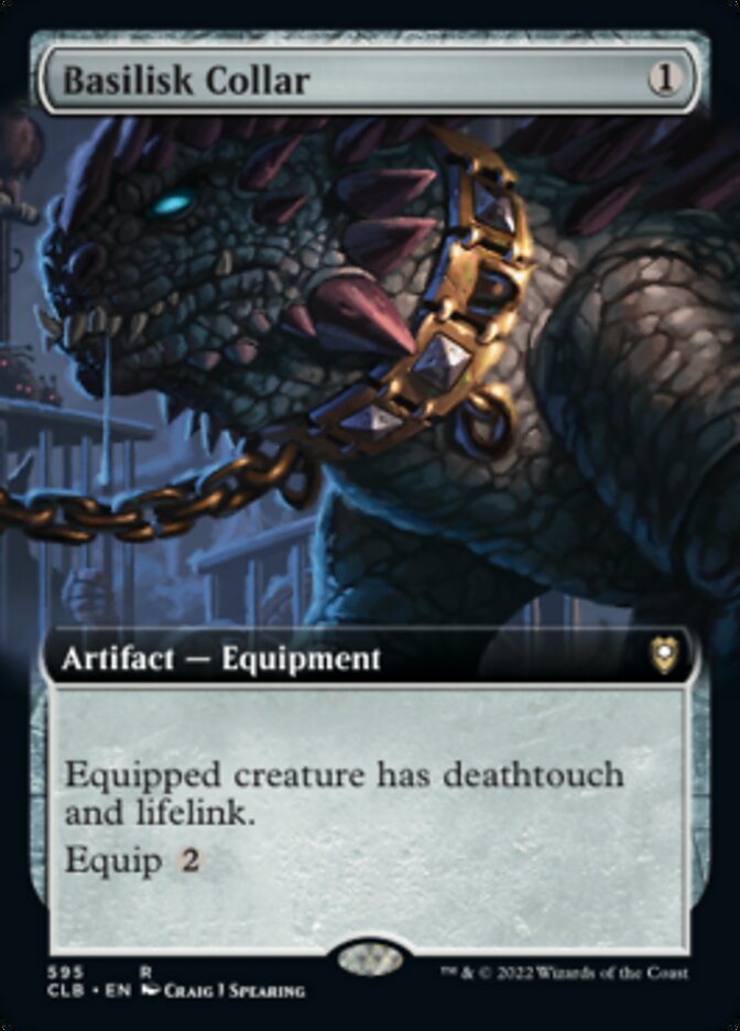 Basilisk Collar (Extended Art) [Commander Legends: Battle for Baldur's Gate] | Clutch Gaming