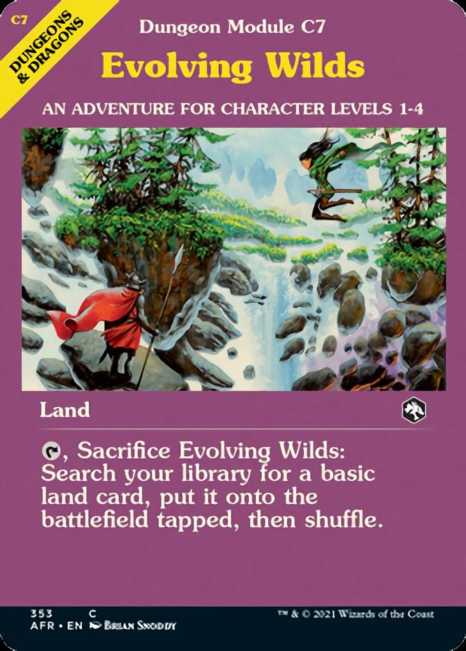 Evolving Wilds (Dungeon Module) [Dungeons & Dragons: Adventures in the Forgotten Realms] | Clutch Gaming