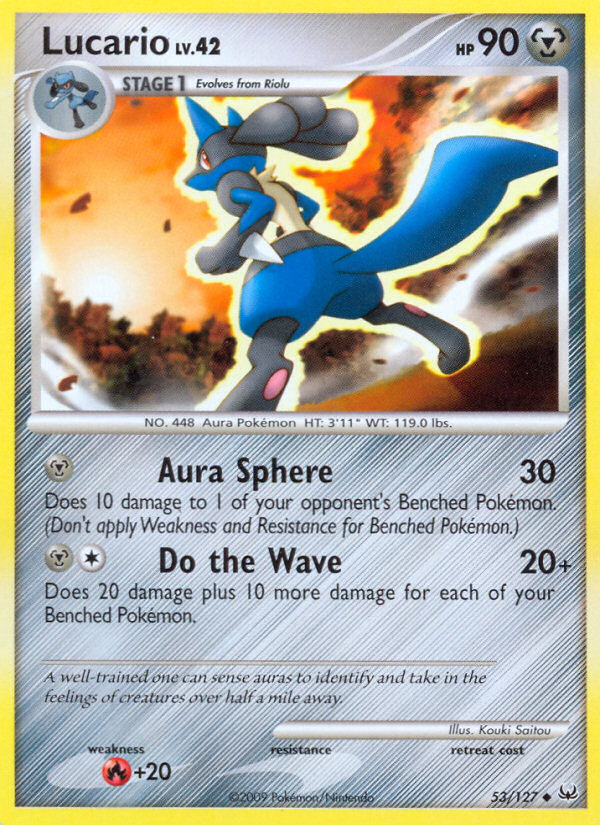 Lucario (53/127) [Platinum: Base Set] | Clutch Gaming