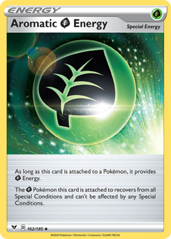 Aromatic Grass Energy (162/185) [Sword & Shield: Vivid Voltage] | Clutch Gaming