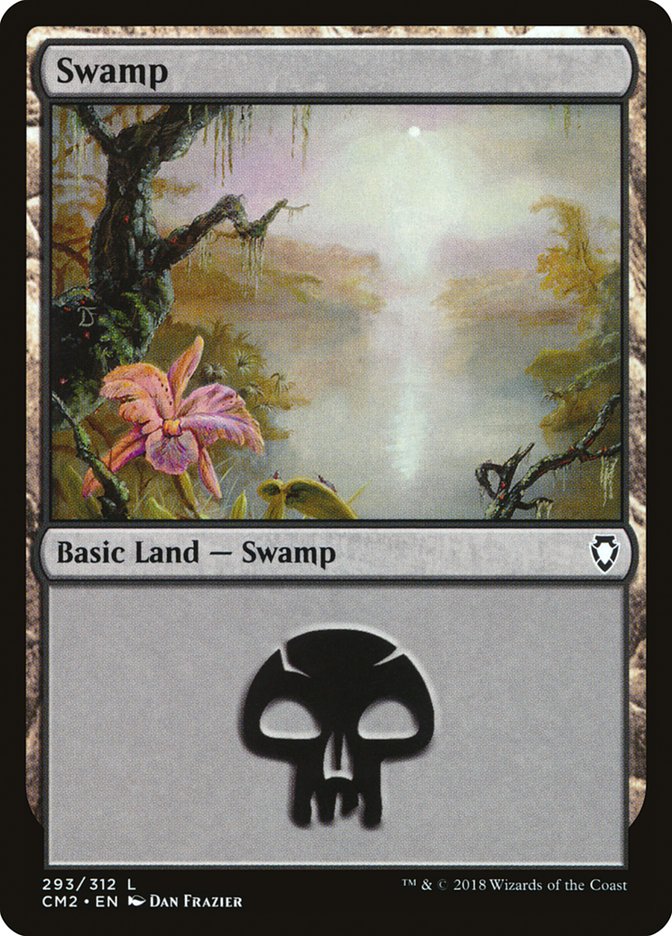 Swamp (293) [Commander Anthology Volume II] | Clutch Gaming