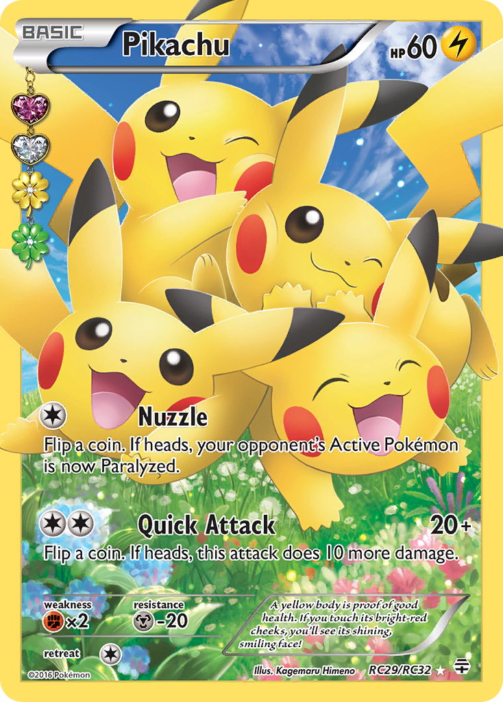 Pikachu (RC29/RC32) [XY: Generations] | Clutch Gaming