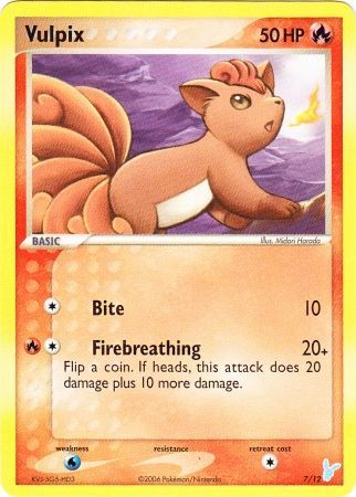 Vulpix (7/12) [EX: Trainer Kit 2 - Minun] | Clutch Gaming